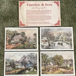 Currier & Ives Scenic Lithographs Collection